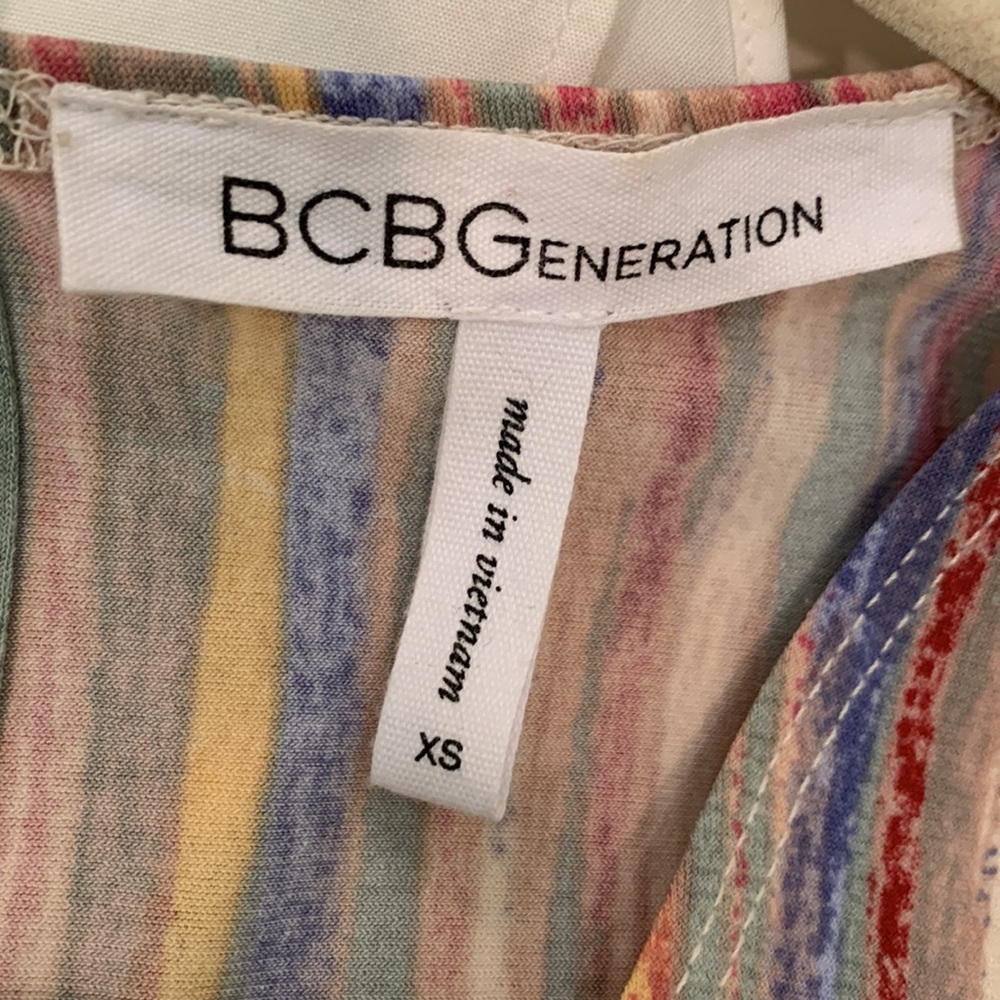 Bcbg Generation Romper. Multi Color. Size Xs. Ado… - image 6